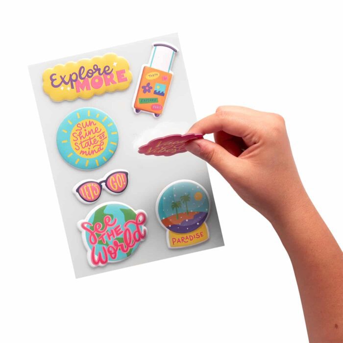 Ooly sticker stash çıkartma seti - wanderlust - görsel 2
