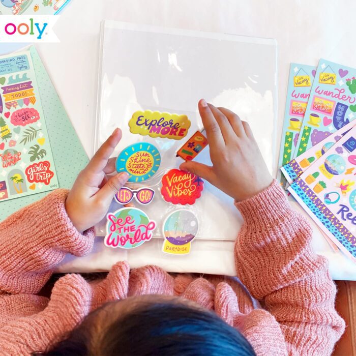 Ooly sticker stash çıkartma seti - wanderlust - görsel 7