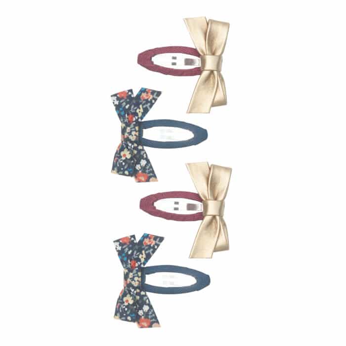 Mimi & lula flora bow 4’lü toka - görsel 1
