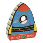 FLOSS & ROCK 12 Parça Şekilli Yap-Boz/Rocket