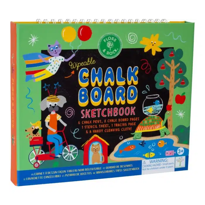 Floss & rock chalk board eskiz kitabı - görsel 1