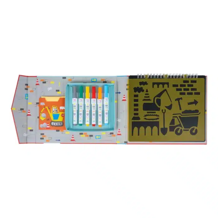 Floss & rock chalk board eskiz kitabı / constuctıon - görsel 2