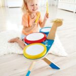 Hape Drum and Cymbal Oyuncak Davul Seti - Görsel 2