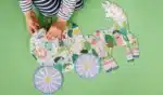 FLOSS & ROCK 80 Parça ‘’Bal Kabağı Arabası’’ Şekilli Yapboz / Fairy Tale - Görsel 4