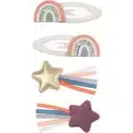 Mimi & Lula Doodle Over The Rainbow Saç Toka Set - 4 Adet