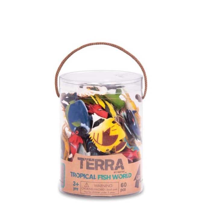 Terra 60 parça küçük oyun seti - tropikal balıklar - görsel 5