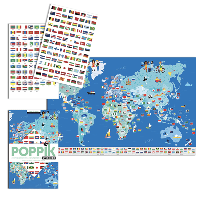 Poppik - discovery flags of the world - görsel 3