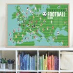 Discovery Football Clubs (Futbol Temalı Poster) - Görsel 2