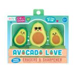 Ooly Avocado Love Silgi & Kalemtıraş 3’lü Set