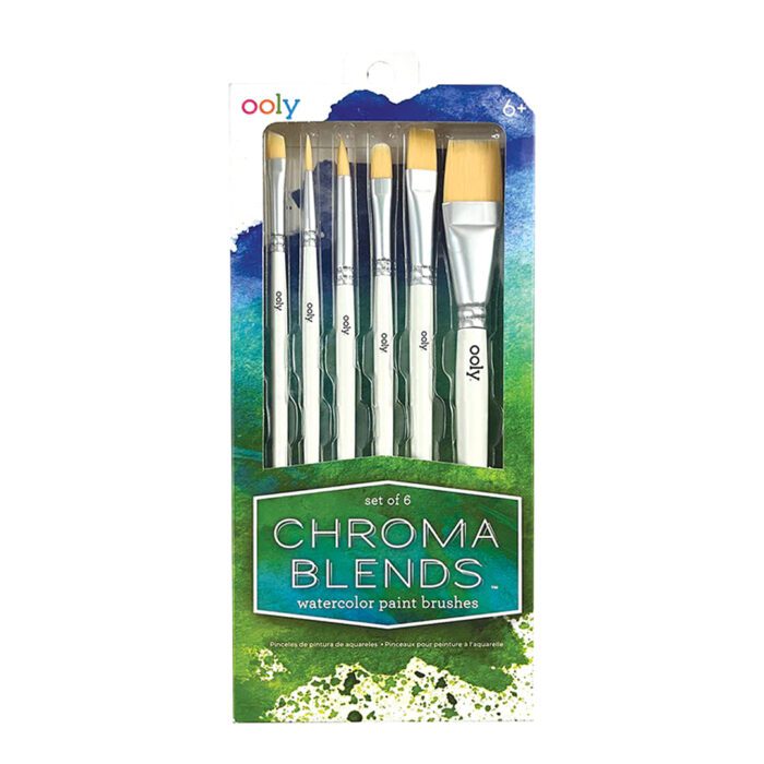 Ooly chroma blends 6'lı fırça seti - görsel 1