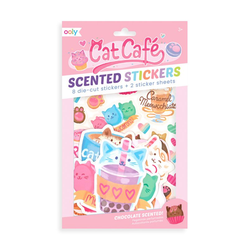 Ooly kokulu c╠g─▒kartma seti cat cafe magic journey 1