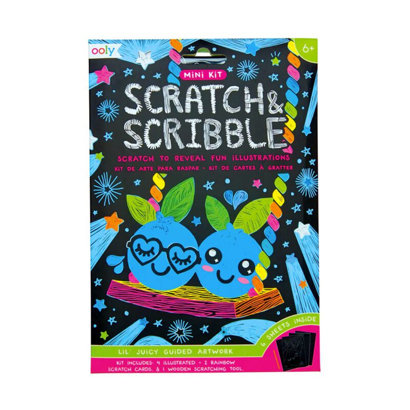 Ooly mini scratch scribble liloco juicy magic journey 1