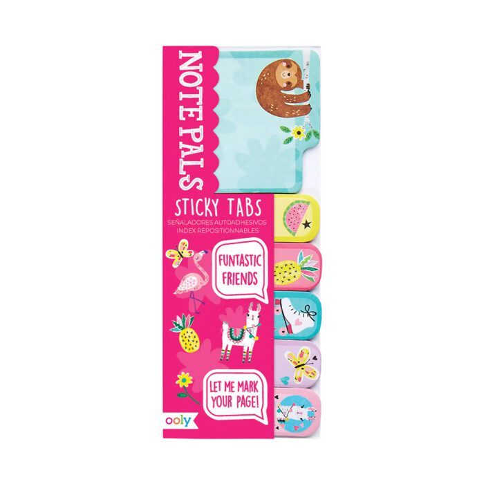 Ooly note pals yapışkanlı etiket seti - funtastic friends - görsel 1