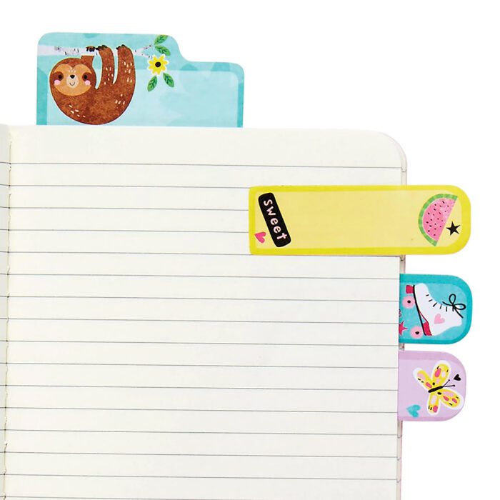 Ooly note pals yapışkanlı etiket seti - funtastic friends - görsel 3