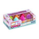 Ooly Petite Sweets Ice Cream 6'lı Kokulu Silgi Seti