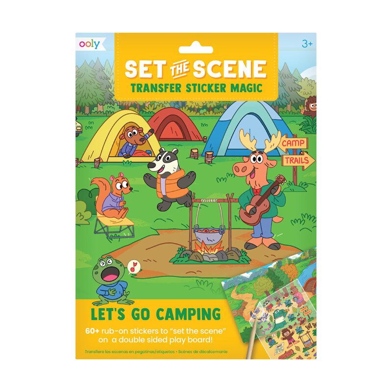 Ooly set the scene transfer c╠g─▒kartma seti letocos go camping magic journey 1