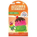 Ooly Tiny Tadas! Not Kartları ve Çıkartma Seti - Sweet Treats
