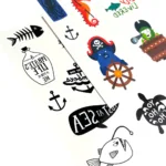 Ooly Mini Tattoo Palooza Geçiçi Dövme Seti - Pirate’s Life - Görsel 3