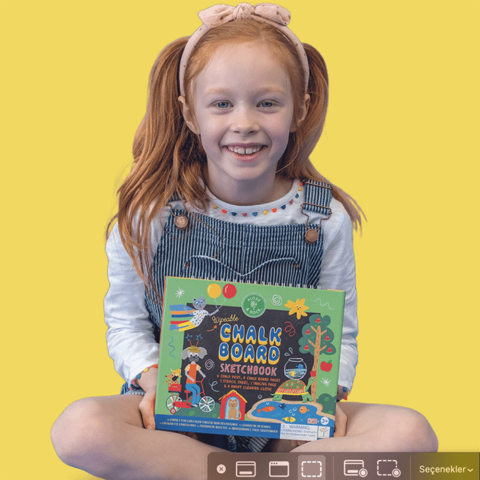 Floss & rock chalk board eskiz kitabı / rainbow fairy - görsel 2