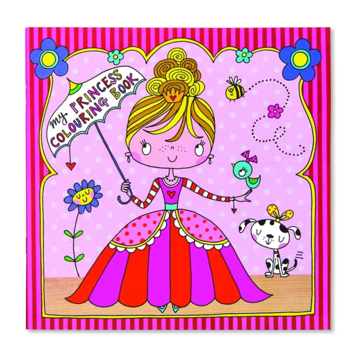 Rachel ellen design boyama kitapları / princess - görsel 1