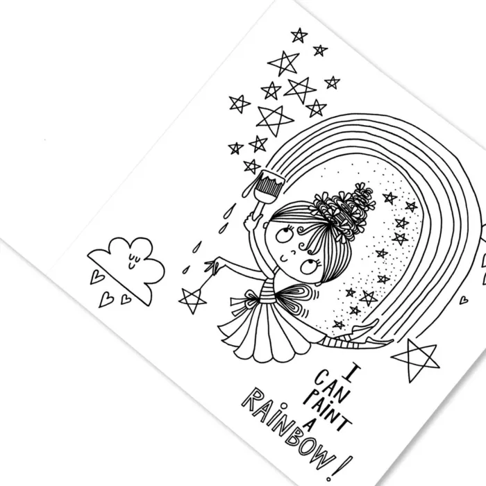 Rachel ellen design boyama kitaplarıı / magical fairies - görsel 2