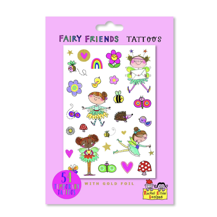 Rachel ellen design gecici dovme fairy friends 1