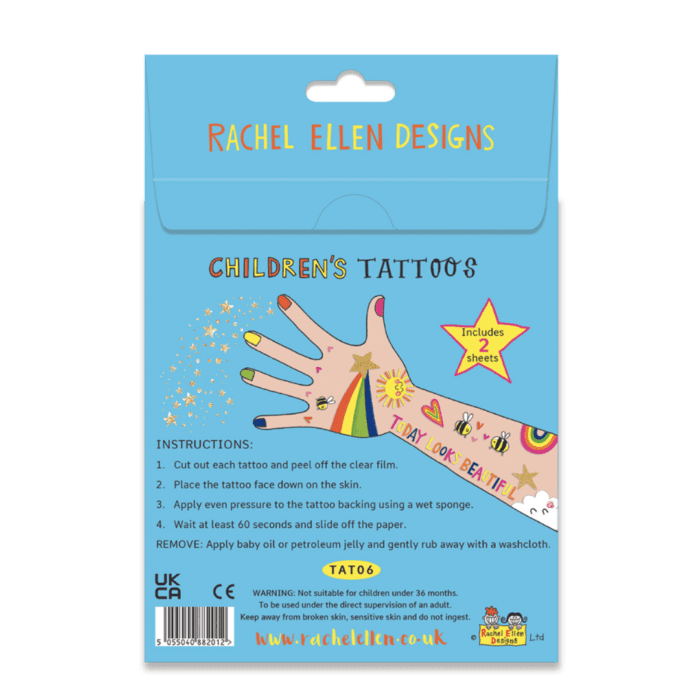 Rachel ellen design geçici dövme / sunny days - görsel 2