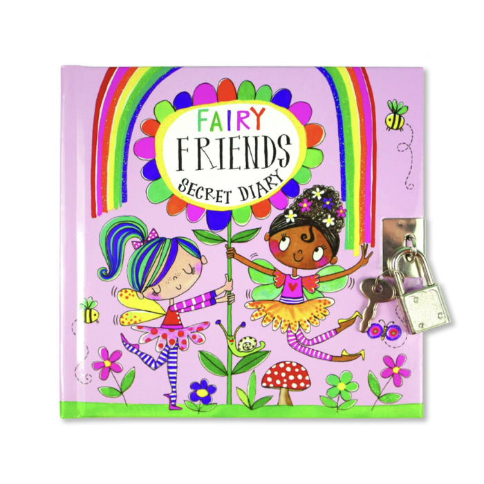 Rachel ellen design kilitli günlük / fairy friends - görsel 1