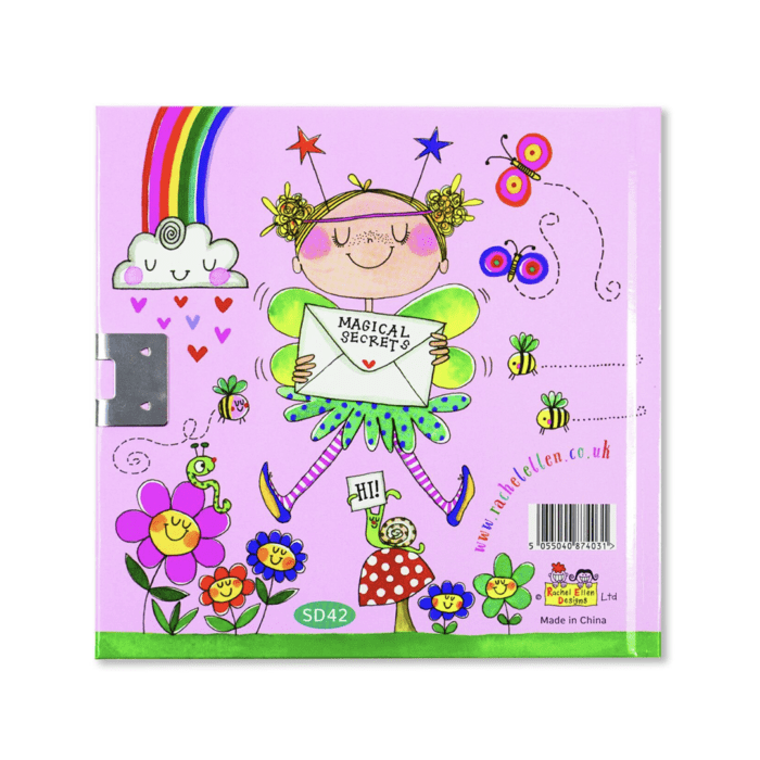 Rachel ellen design kilitli günlük / fairy friends - görsel 3