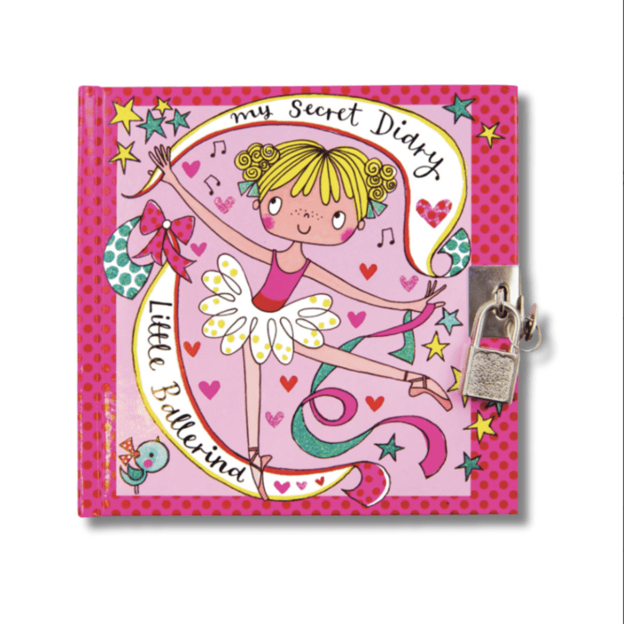 Rachel ellen design kilitli günlük / little ballerina - görsel 1