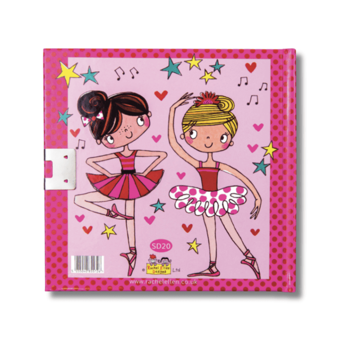 Rachel ellen design kilitli günlük / little ballerina - görsel 3