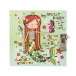 Rachel Ellen Design Kilitli Günlük / Mermaid & Seahorse