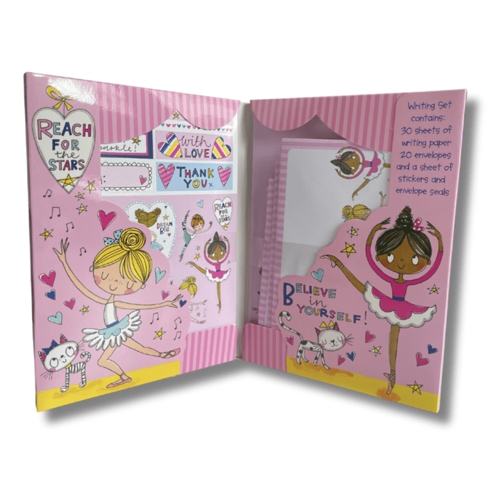 Rachel ellen design mektup seti / little ballerina - görsel 2