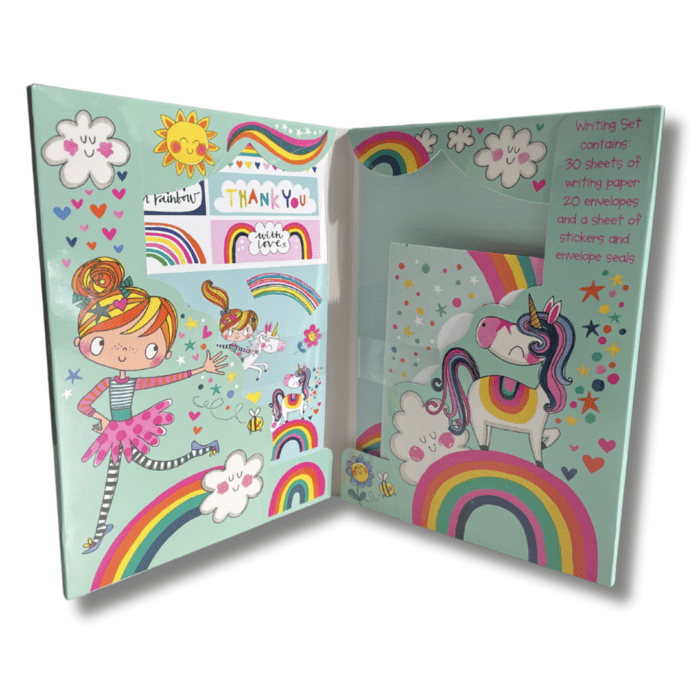Rachel ellen design mektup seti / magical rainbow adventure - görsel 2