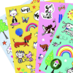 Rachel Ellen Design Sticker Seti /Cats & Dogs - Görsel 2