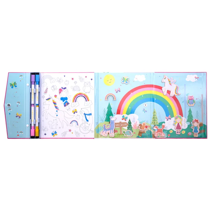 Floss & rock mıknatıslı çoklu oyun seti / rainbow fairy - görsel 2