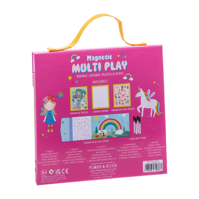 Floss & rock mıknatıslı çoklu oyun seti / rainbow fairy - görsel 3