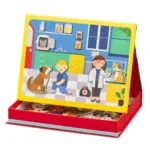 Petit Collage Mıknatıslı Oyun Sahnesi - Pet Hospital - Görsel 2
