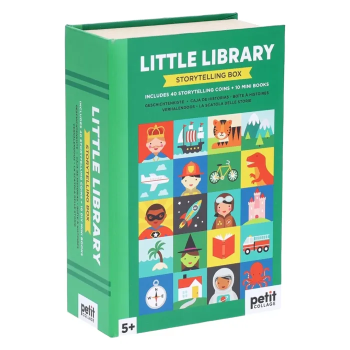 Petit collage hikaye anlatma kutusu - little library - görsel 2