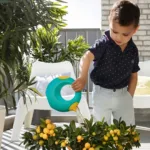 Quut Çift Taraflı Çocuk Sulama Kabı Small - Banana Pink - Görsel 4