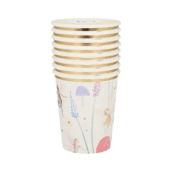 Meri meri - fairy cups - peri kızı bardaklar - 8'li - görsel 3