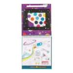 Floss & Rock Sayılarla Sulu Boyama Kitapları / Space - Görsel 2