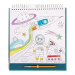 Floss & Rock Sayılarla Sulu Boyama Kitapları / Space - Görsel 3
