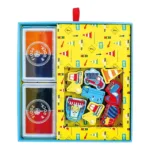 Floss & Rock Stamper Ahşap Baskı Seti / Construction - Görsel 2