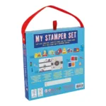 Floss & Rock Stamper Ahşap Baskı Seti / Construction - Görsel 7