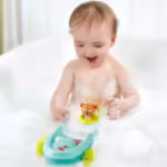Hape Çek-Bırak Tekne ve Ayıcık - Banyo Oyuncağı - Görsel 5