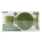 Trixie Silikon İlk Yemek Seti - Mr. Dino