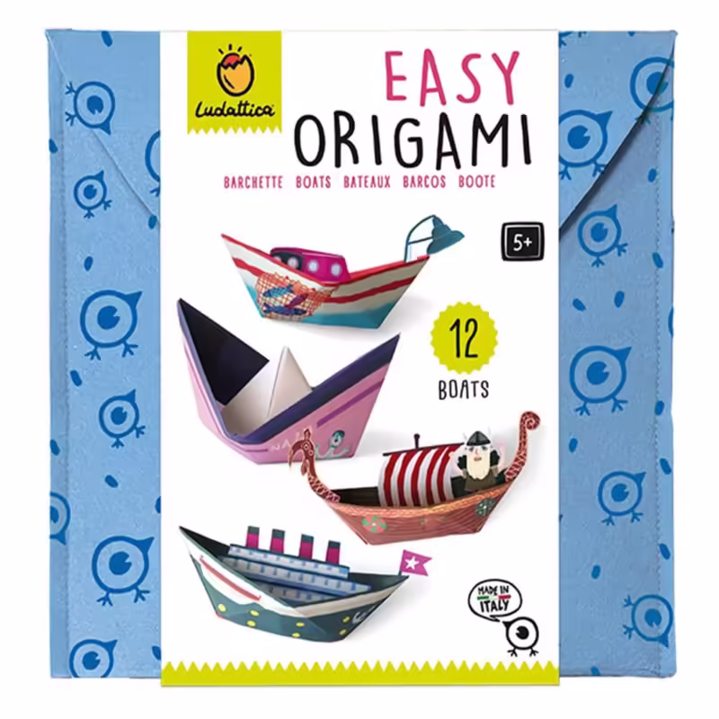 Magic journey easy origami barchette boats cocuk kit efdf00