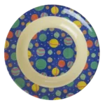 Riceteria - Melamin Çocuk Çukur Tabak - Galaxy