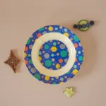 Riceteria - Melamin Çocuk Çukur Tabak - Galaxy - Görsel 2